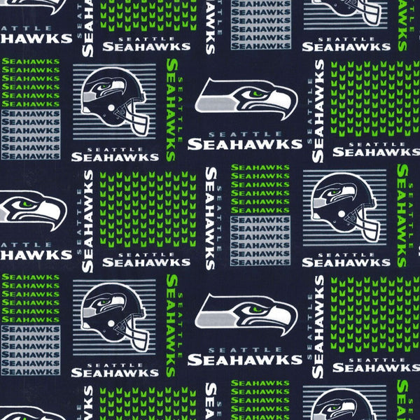 NFL Seattle Seahawks Cotton Fabric Patch