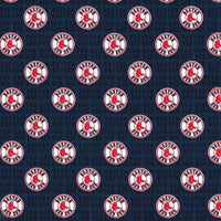 MLB Boston Red Sox Mini Print Fabric - Team Fabric - Same Day Fabric - Fabric Traditions