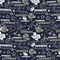 NFL Dallas Cowboys Cotton Fabric Hometown - Team Fabric - Same Day Fabric - Fabric Traditions