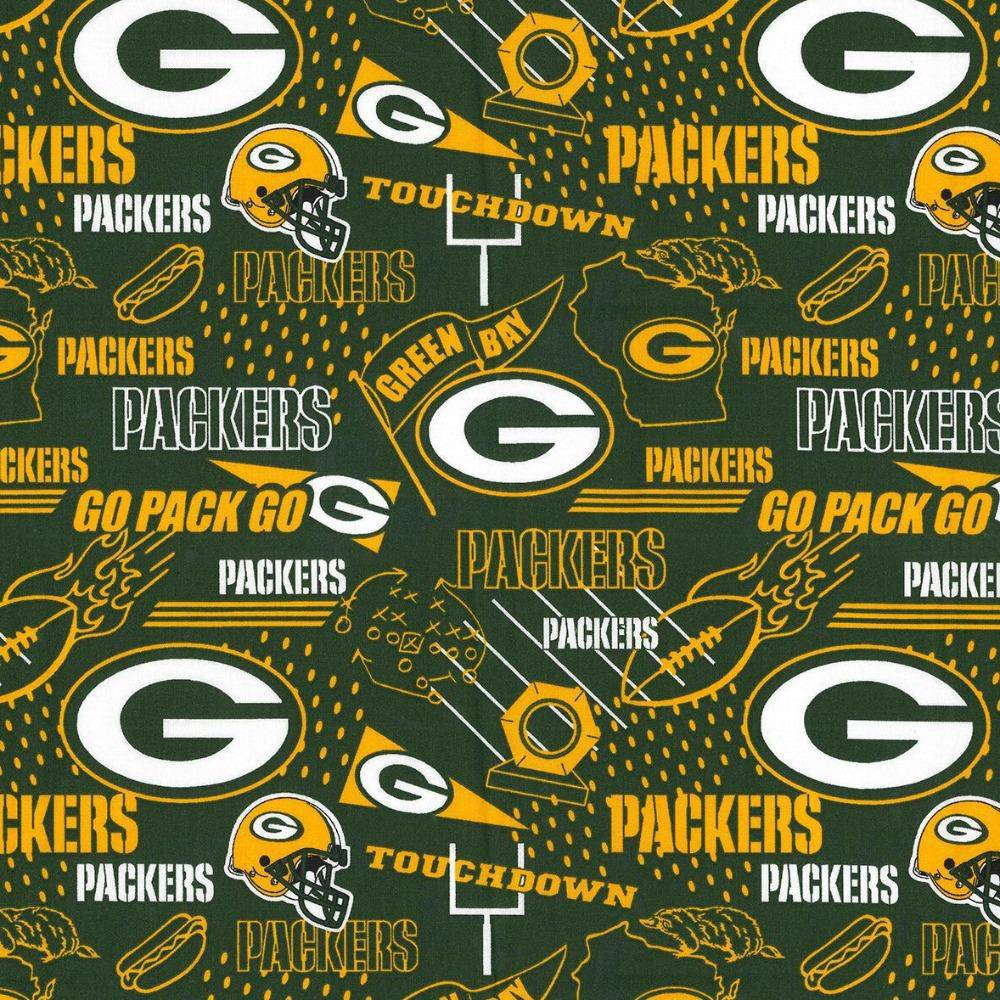 NFL Green Bay Packers Cotton Fabric