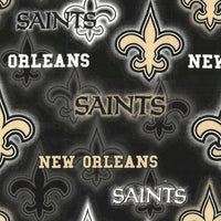NFL New Orleans Saints Cotton Fabric Dot - Team Fabric - Same Day Fabric - Fabric Traditions