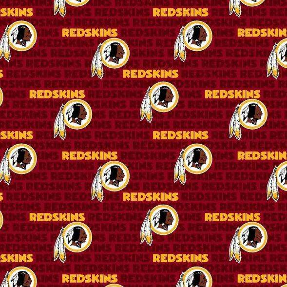 NFL Washington Football Team Redskins Mini Print Fabric - Team Fabric - Same Day Fabric - Fabric Traditions