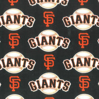 MLB San Francisco Giants Cotton Fabric Logo