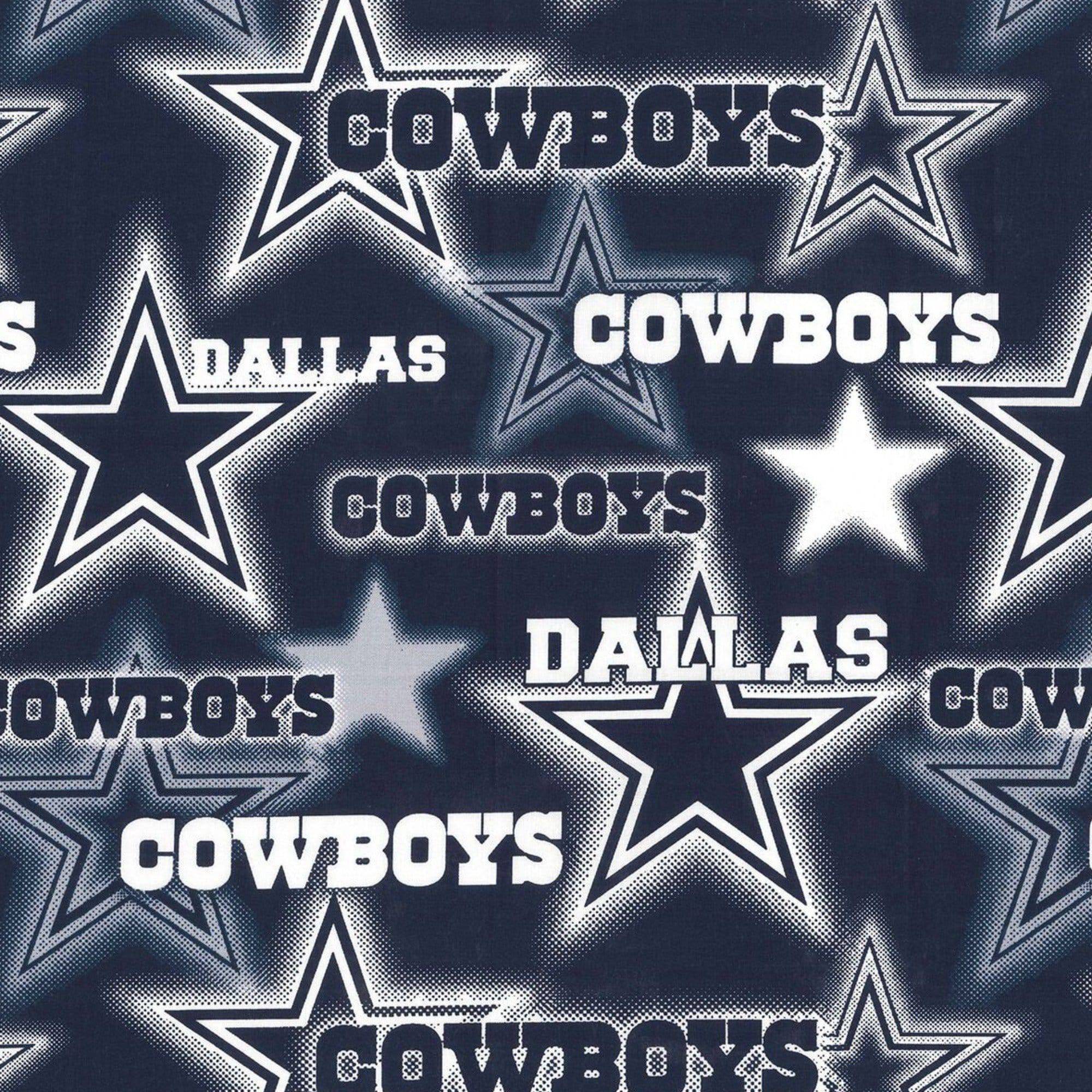 NFL Dallas Cowboys Cotton Fabric Dot