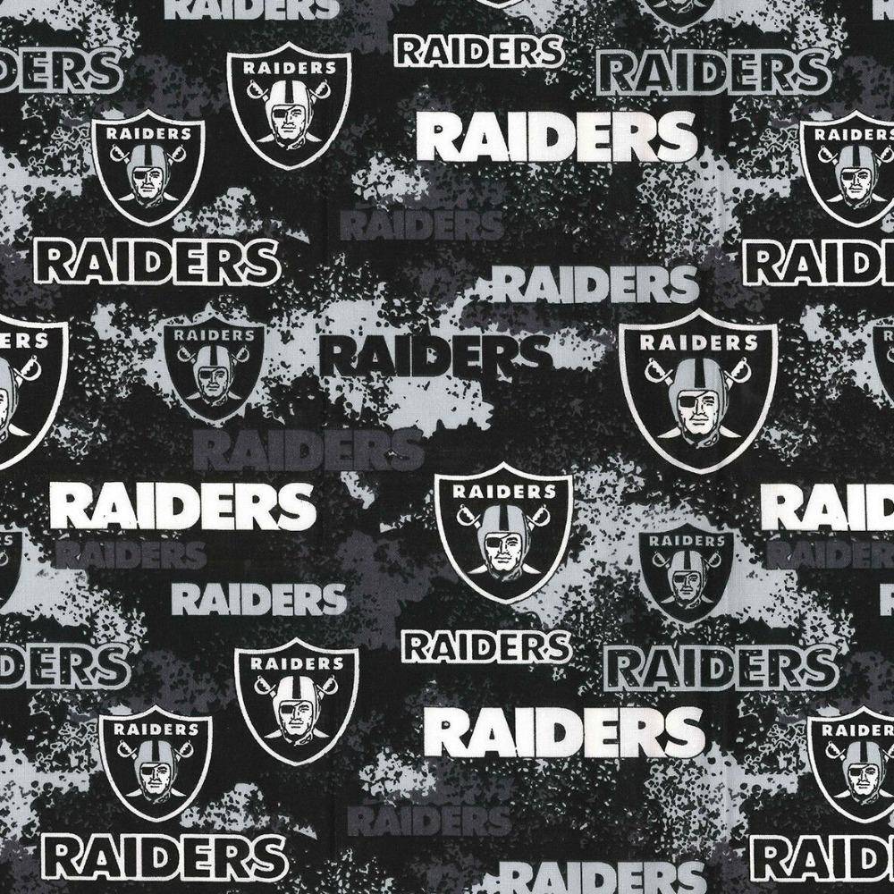 Fabric Traditions Las Vegas Raiders NFL Cotton Fabric