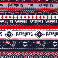 NFL New England Patriots Christmas Winter Flannel