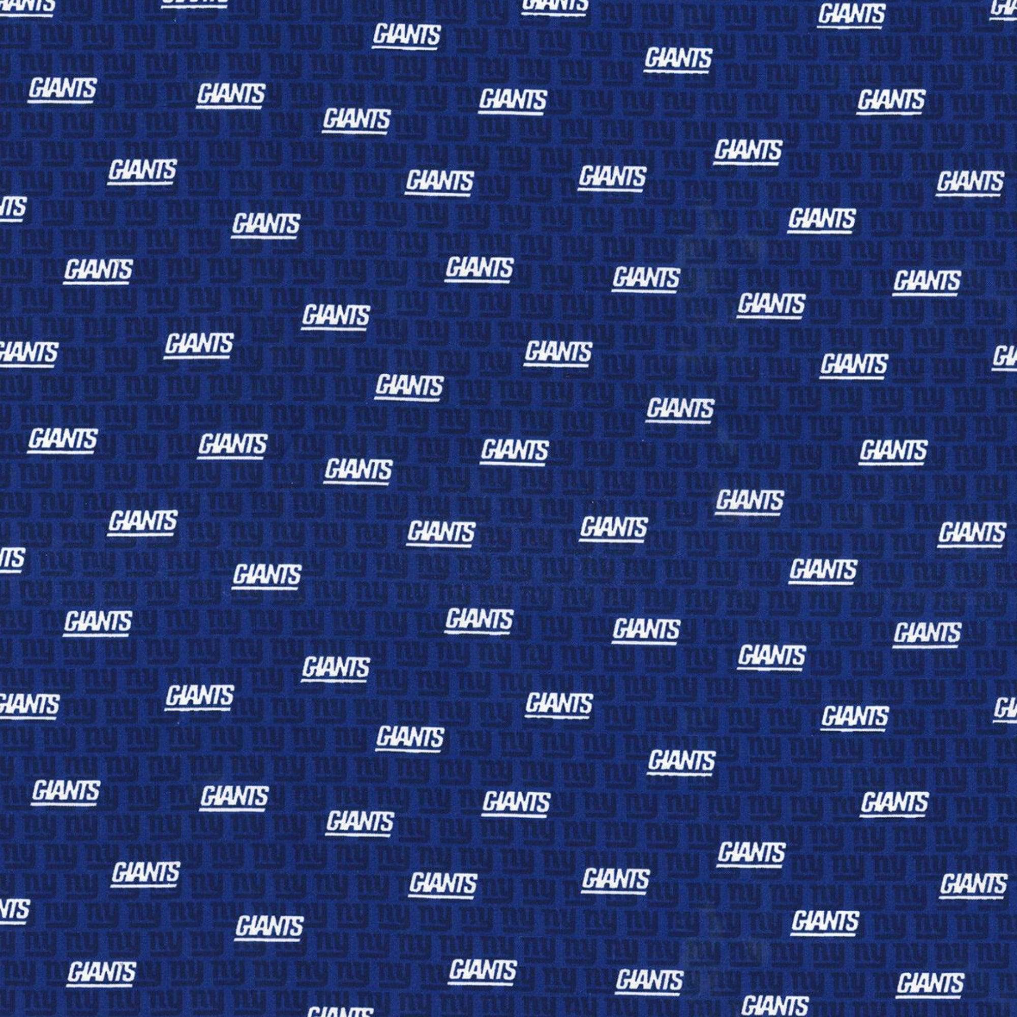 NY Giants Cotton Fabric 