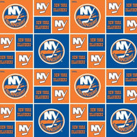 NHL New York Islanders Cotton Fabric Block