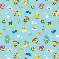 Toy Story Alien Remix Cotton Fabric - Character Fabric - Same Day Fabric - Springs Creative